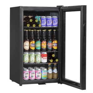 Baridi DH13 Undercounter Drinks, Beer & Wine Fridge with Wire Shelves, Internal Light & Security Lock 85L - additional view 6