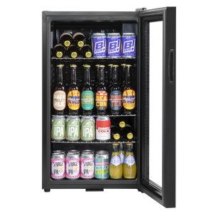 Baridi DH13 Undercounter Drinks, Beer & Wine Fridge with Wire Shelves, Internal Light & Security Lock 85L - additional view 9