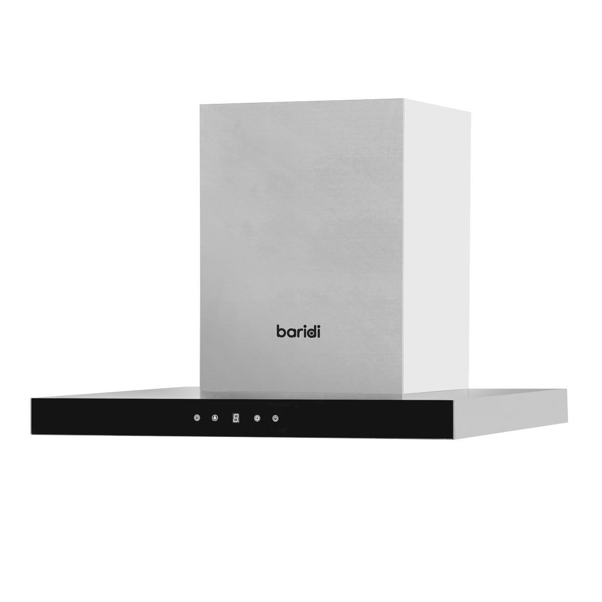 Baridi DH130 T-Shape Chimney Cooker Hood with Carbon Filters 60cm - Stainless Steel - additional view 7