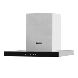 Baridi DH130 T-Shape Chimney Cooker Hood with Carbon Filters 60cm - Stainless Steel - additional view 7