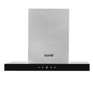 Baridi DH130 T-Shape Chimney Cooker Hood with Carbon Filters 60cm - Stainless Steel - additional view 17