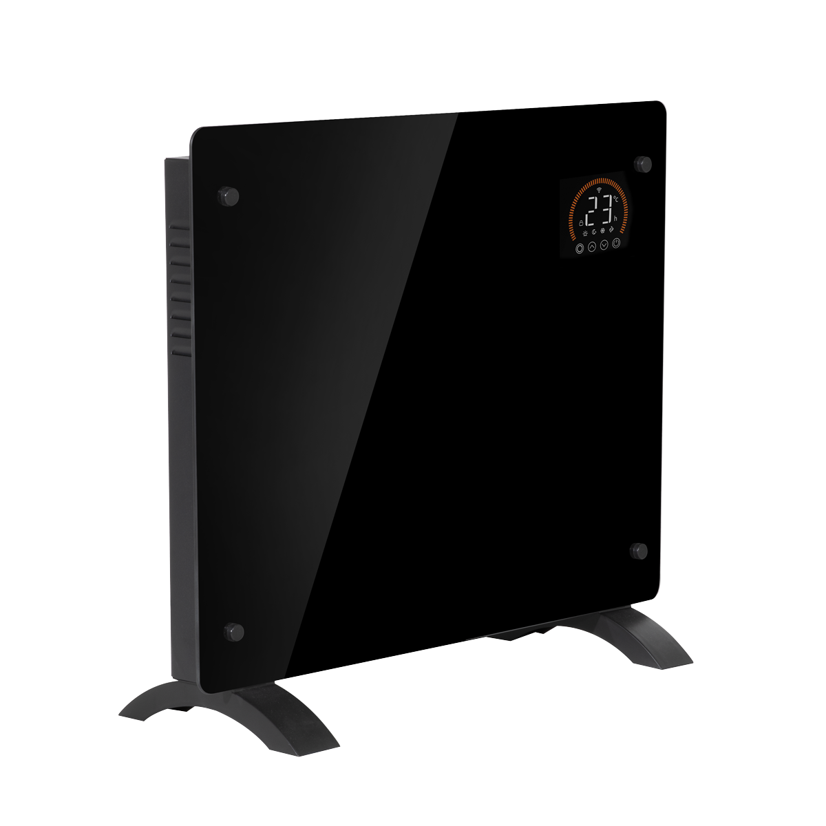 Baridi DH135 Baridi, Electric Glass Panel Heater, 1000W, Wi-Fi Enabled, Black - DH135 - additional view 2