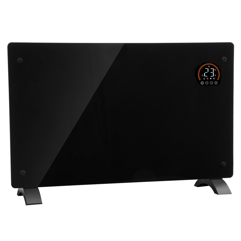 Baridi DH139 Electric Glass Panel Heater, 2000W, Thermostat Controlled Radiator with 24Hr 7 Day Timer - additional view 4