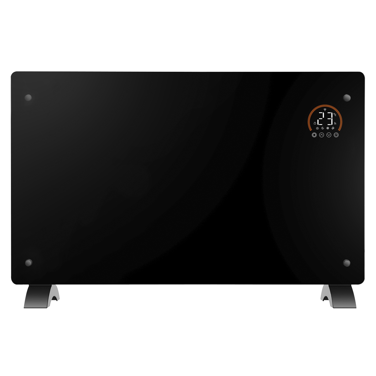 Baridi DH139 Electric Glass Panel Heater, 2000W, Thermostat Controlled Radiator with 24Hr 7 Day Timer - additional view 3