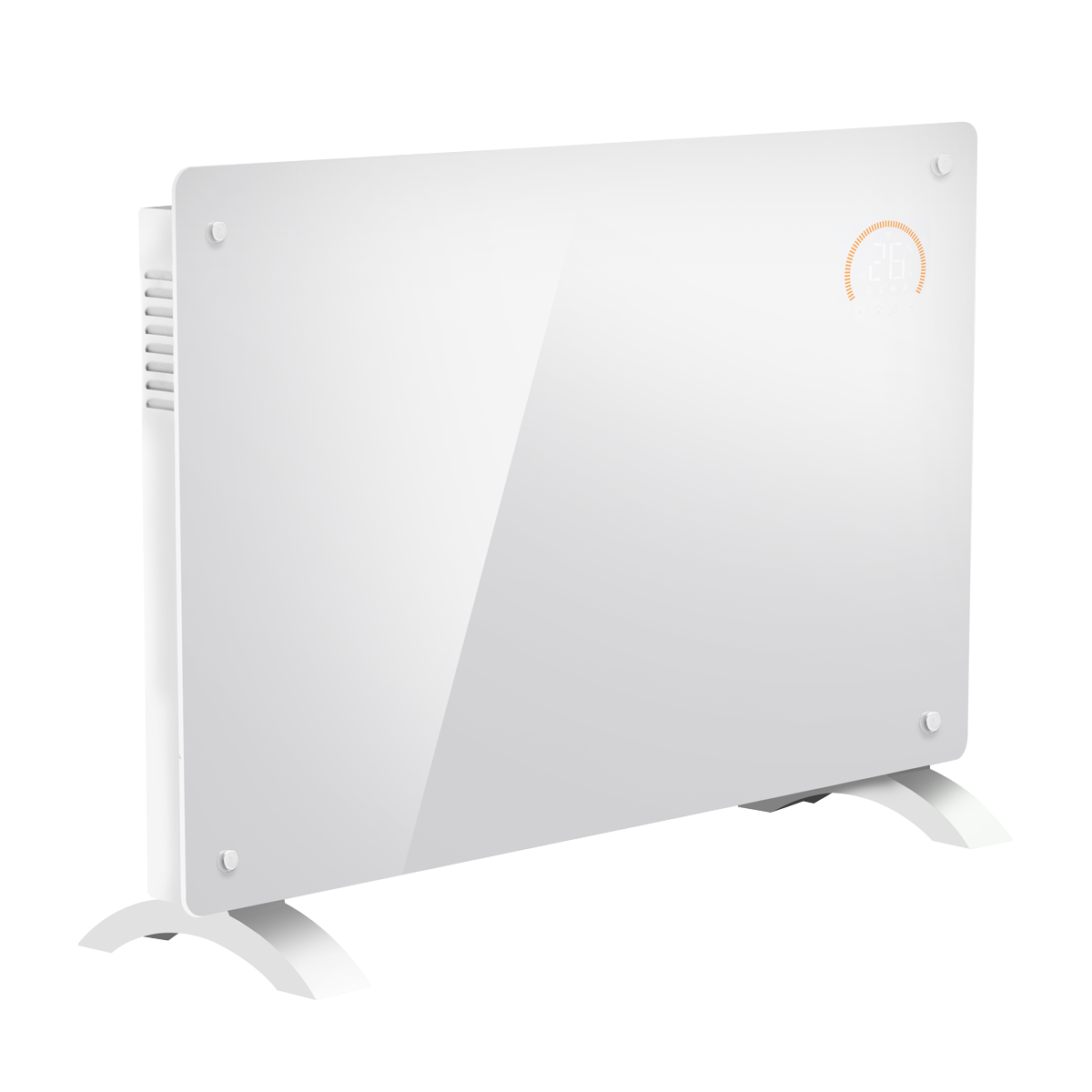 Baridi DH140 Electric Glass Panel Heater, 2000W, Thermostat Controlled 24Hr 7 Day Timer, Wi-Fi Enabled - additional view 2