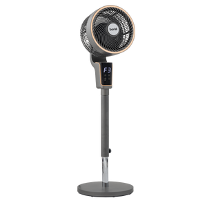 Baridi DH141 12" Pedestal Fan with Remote Control & 12hr Timer 230V - Grey - additional view 8