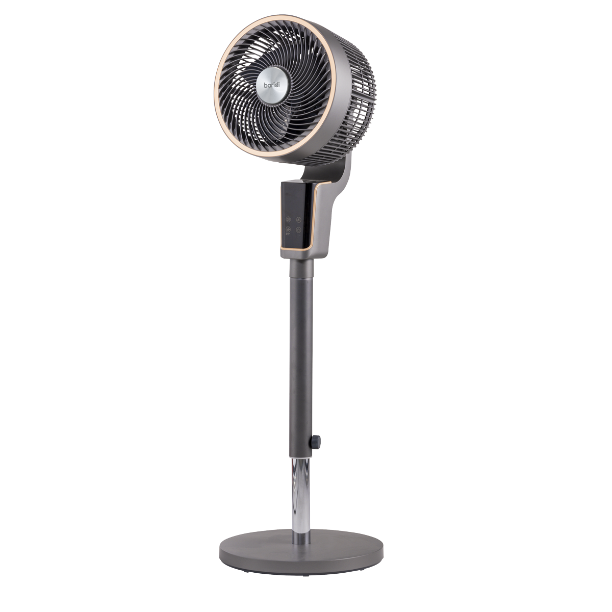 Baridi DH141 12" Pedestal Fan with Remote Control & 12hr Timer 230V - Grey - additional view 4