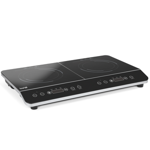 Baridi DH146 Portable Induction Hob with 2 Cooking Zones 60 x 36 x 6.5cm - Black - additional view 4