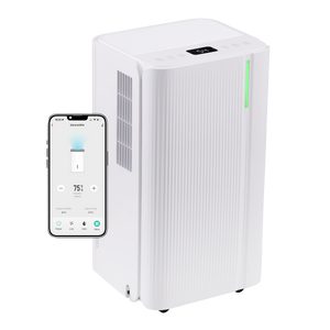 Baridi DH147 Dehumidifier with Digital Display & 24hr Timer 12L - White - additional view 2
