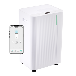Baridi DH148 Dehumidifier with Digital Display & 24hr Timer 20L - White - additional view 3