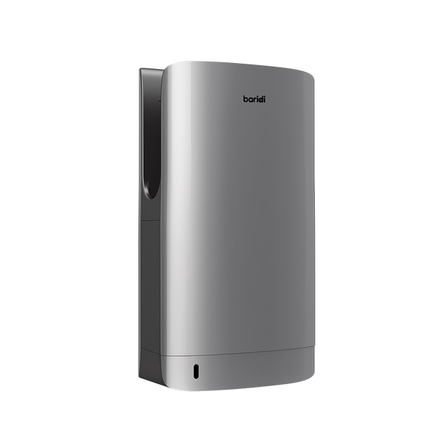 Baridi DH150 Hand Dryer with HEPA Filter & Auto-Sensor 1750W/230V - Silver