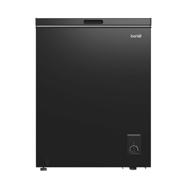 Baridi DH152 Freestanding Chest Freezer 142L Capacity - Black