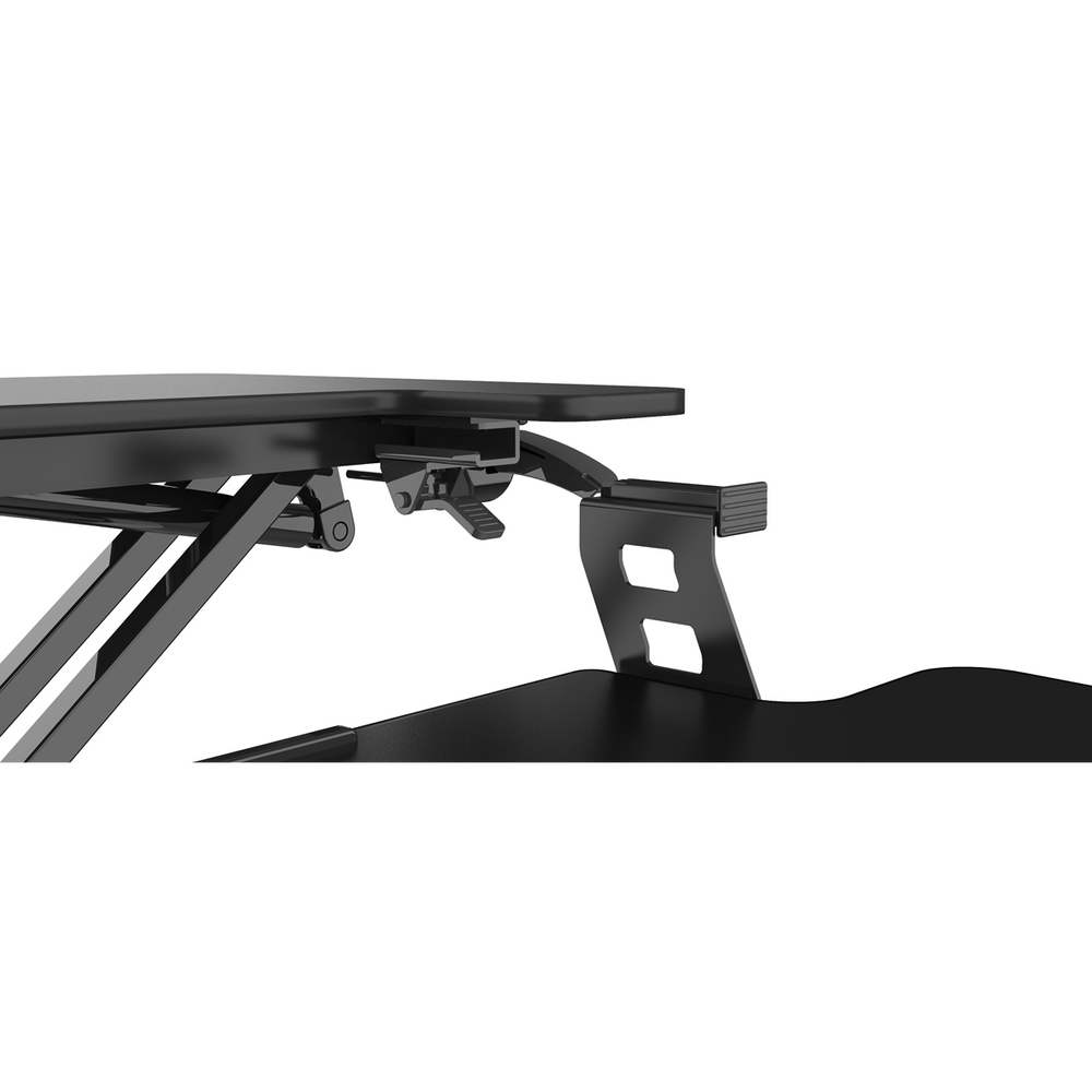Dellonda DH15 89cm Adjustable-Height Standing Desk Riser 15kg Capacity - additional view 8