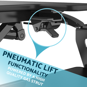 Dellonda DH15 89cm Adjustable-Height Standing Desk Riser 15kg Capacity - additional view 4