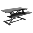 Dellonda DH15 89cm Adjustable-Height Standing Desk Riser 15kg Capacity