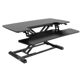 Dellonda DH15 89cm Adjustable-Height Standing Desk Riser 15kg Capacity
