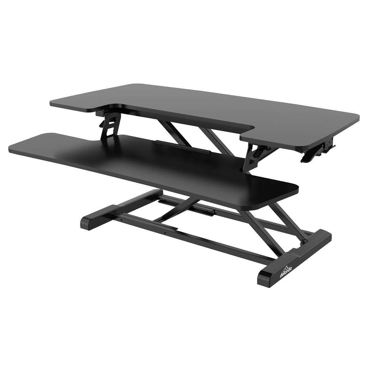 Dellonda DH15 89cm Adjustable-Height Standing Desk Riser 15kg Capacity - additional view 11