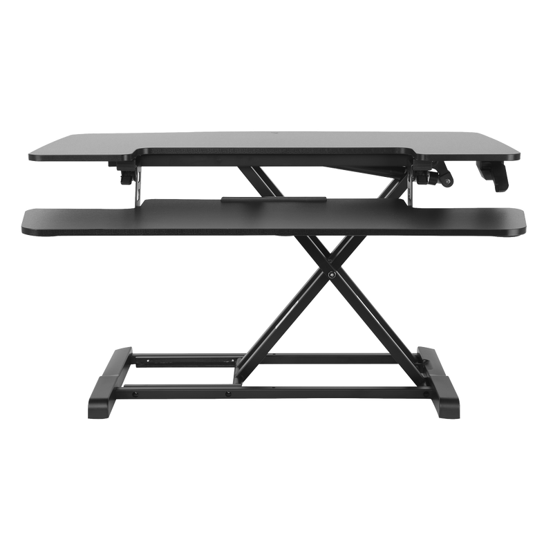 Dellonda DH15 89cm Adjustable-Height Standing Desk Riser 15kg Capacity - additional view 10