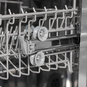 Baridi DH166 Slimline Freestanding Dishwasher 45cm Wide 10 Place Settings - Silver - additional view 9