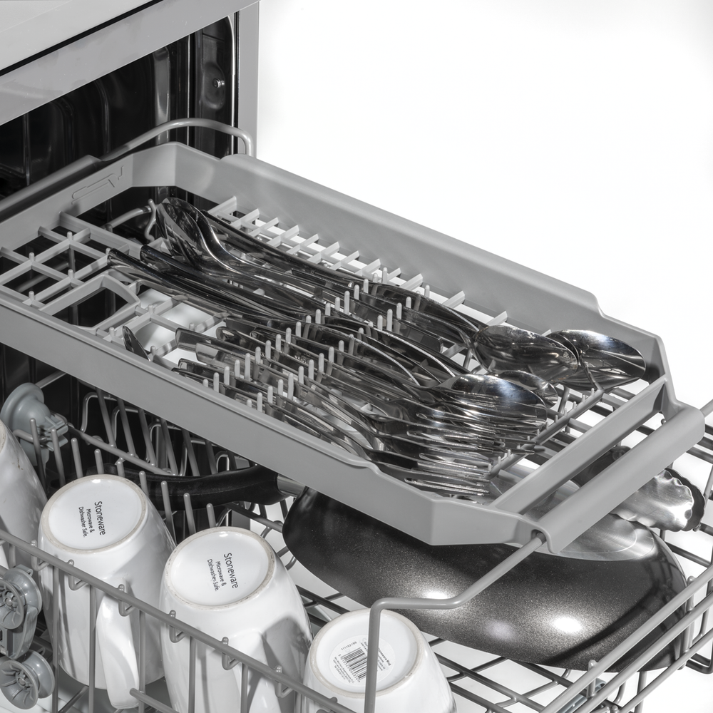Baridi DH166 Slimline Freestanding Dishwasher 45cm Wide 10 Place Settings - Silver - additional view 11