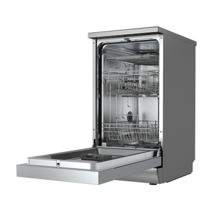 Baridi DH166 Slimline Freestanding Dishwasher 45cm Wide 10 Place Settings - Silver - additional view 4