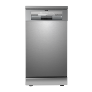 Baridi DH166 Slimline Freestanding Dishwasher 45cm Wide 10 Place Settings - Silver - additional view 5