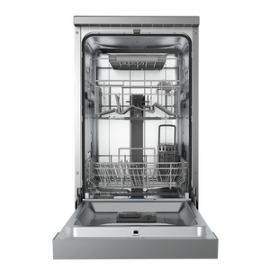 Baridi DH166 Slimline Freestanding Dishwasher 45cm Wide 10 Place Settings - Silver - additional view 6