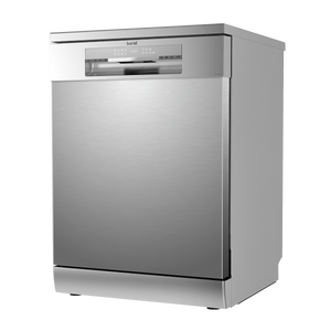 Baridi DH167 Regular Sized Freestanding Dishwasher 60cm Wide 14 Place Settings - Silver - additional view 3