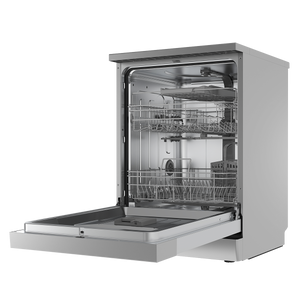 Baridi DH167 Regular Sized Freestanding Dishwasher 60cm Wide 14 Place Settings - Silver - additional view 4