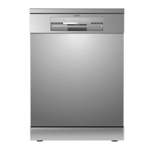 Baridi DH167 Regular Sized Freestanding Dishwasher 60cm Wide 14 Place Settings - Silver - additional view 5