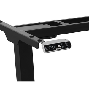 Dellonda DH16 Dual Motor Ultra-Quiet Desk Frame with Digital Controls 100kg Capacity - Black - additional view 5
