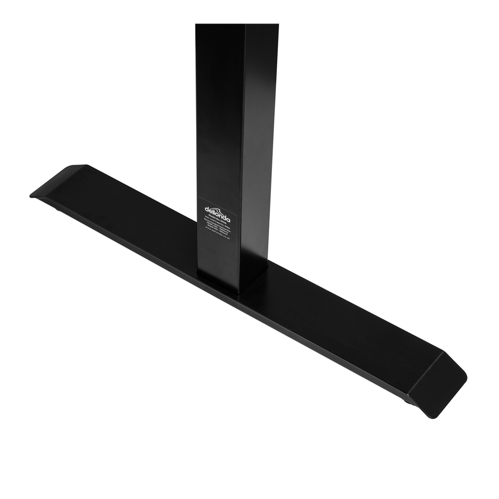 Dellonda DH16 Dual Motor Ultra-Quiet Desk Frame with Digital Controls 100kg Capacity - Black - additional view 7