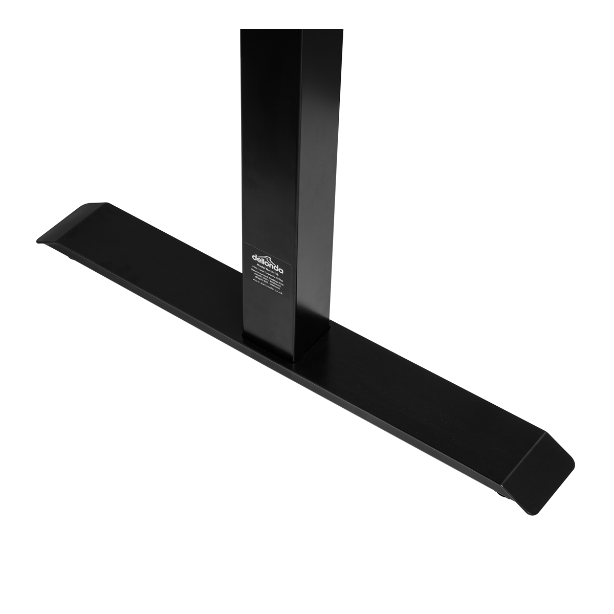 Dellonda DH16 Dual Motor Ultra-Quiet Desk Frame with Digital Controls 100kg Capacity - Black - additional view 7