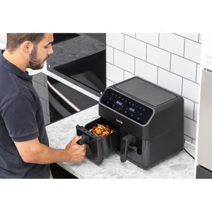 Baridi DH172 Dual Zone Air Fryer 8L with 8-in-1 Functions Touch Controls, Easy-Clean, Black - DH172 - additional view 19