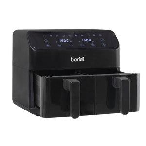 Baridi DH172 Dual Zone Air Fryer 8L with 8-in-1 Functions Touch Controls, Easy-Clean, Black - DH172 - additional view 8