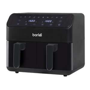 Baridi DH172 Dual Zone Air Fryer 8L with 8-in-1 Functions Touch Controls, Easy-Clean, Black - DH172 - additional view 5
