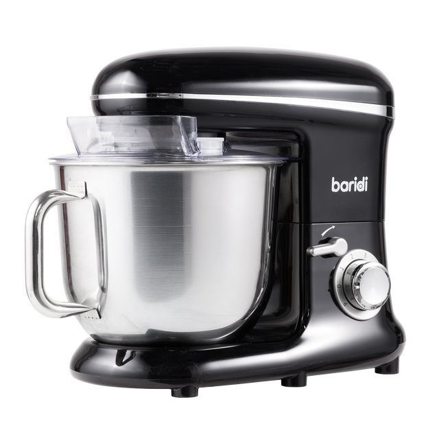 Baridi DH173 1500W Stand Mixer with Accessories 6L - Black