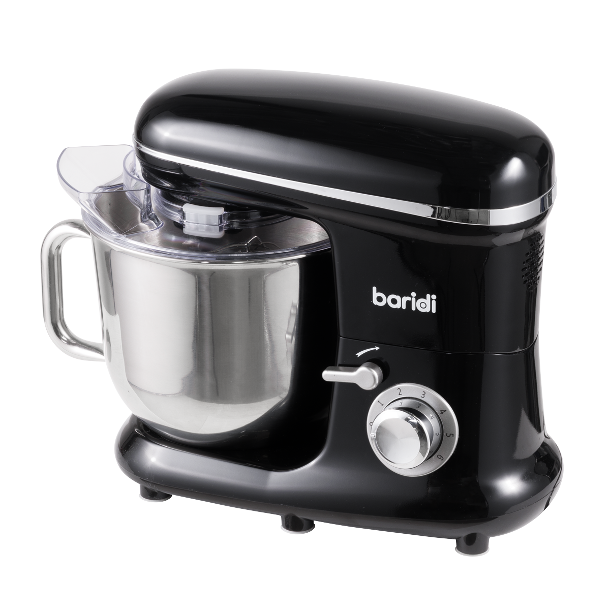 Baridi DH173 1500W Stand Mixer with Accessories 6L - Black - additional view 25
