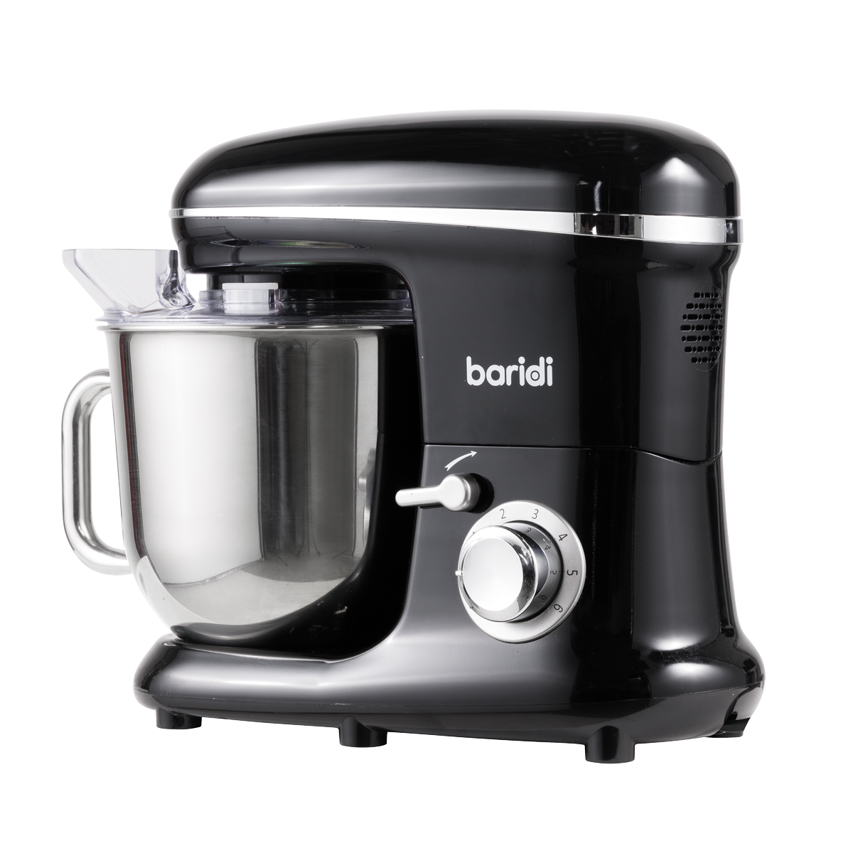 Baridi DH173 1500W Stand Mixer with Accessories 6L - Black - additional view 18