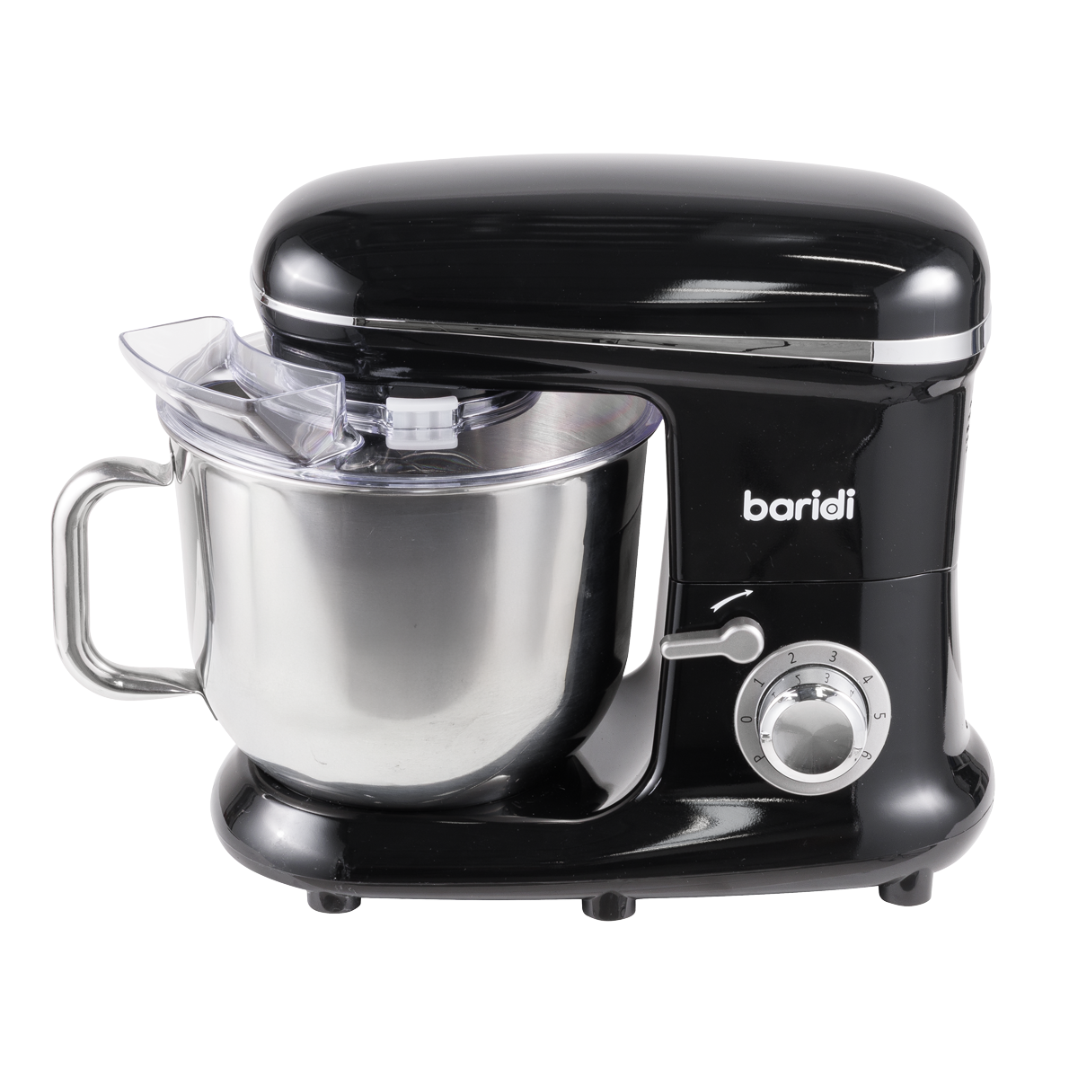 Baridi DH173 1500W Stand Mixer with Accessories 6L - Black - additional view 21