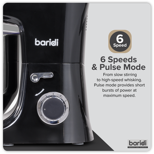 Baridi DH174 1800W Stand Mixer with Accessories 8L - Black - additional view 2
