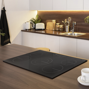 Baridi DH175 Integrated Ceramic Hob with 5 Cooking Zones 77cm - Black Glass - additional view 13