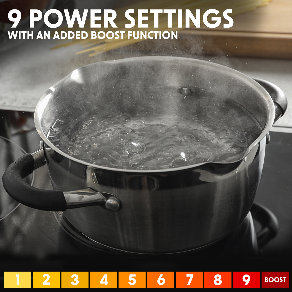 Baridi DH176 Integrated Induction Hob with 4 Cooking Zones 60cm 6800W Output - additional view 3