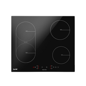Baridi DH178 Integrated Induction Hob with 4 Cooking Zones & Bridge Zone 60cm 2800W Output