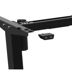 Dellonda DH17 Single Motor Ultra-Quiet Adjustable-Height Desk Frame 70kg Capacity - Black - additional view 5