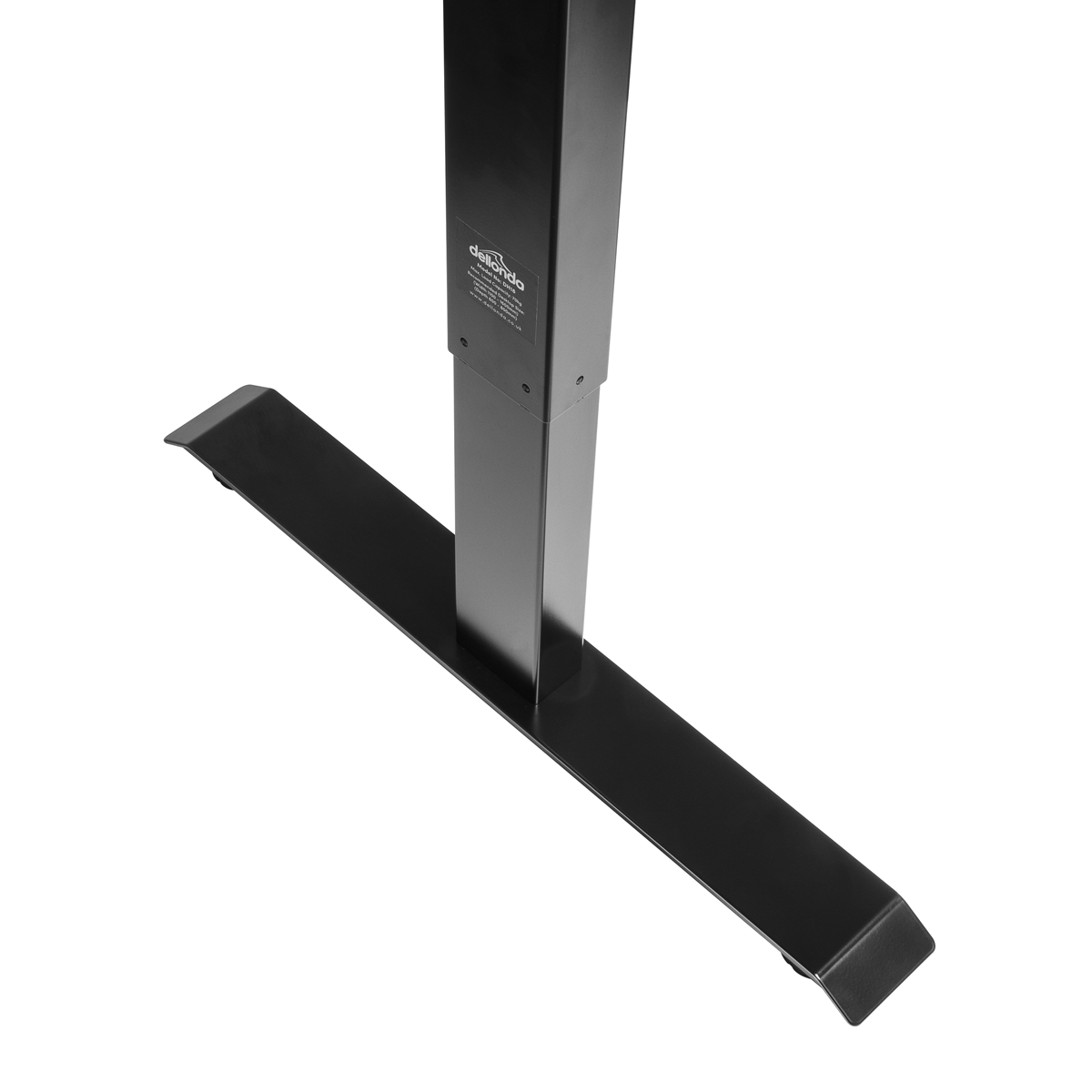 Dellonda DH17 Single Motor Ultra-Quiet Adjustable-Height Desk Frame 70kg Capacity - Black - additional view 7