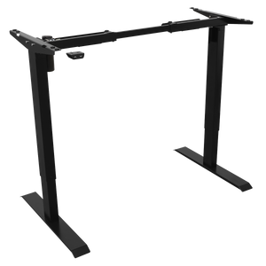 Dellonda DH17 Single Motor Ultra-Quiet Adjustable-Height Desk Frame 70kg Capacity - Black - additional view 2