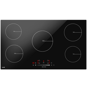 Baridi DH180 Integrated Induction Hob with 5 Cooking Zones 90cm 9300W Output