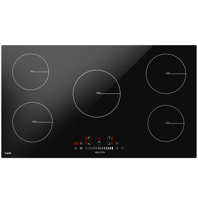 Baridi DH180 Integrated Induction Hob with 5 Cooking Zones 90cm 9300W Output