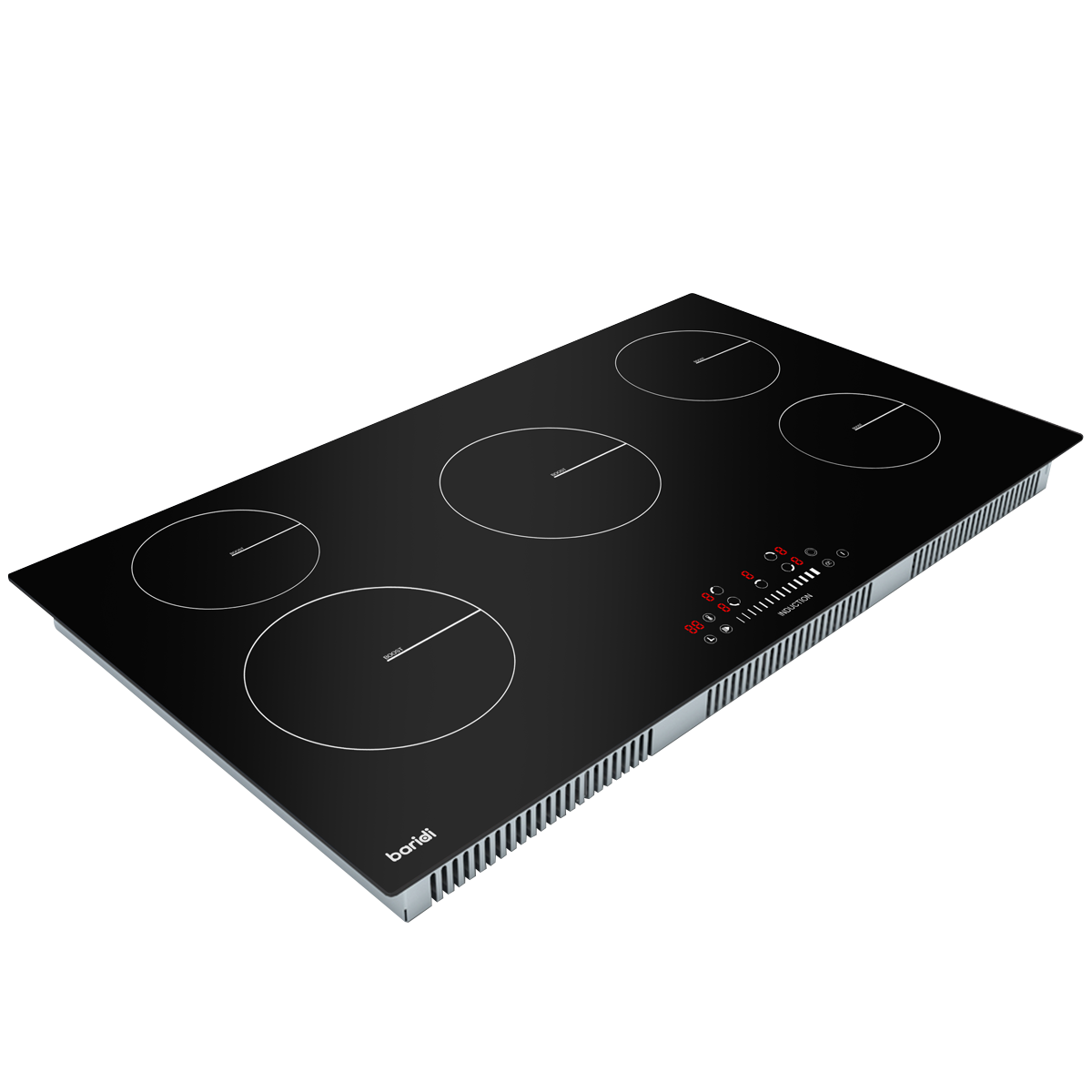Baridi DH180 Integrated Induction Hob with 5 Cooking Zones 90cm 9300W Output - additional view 2